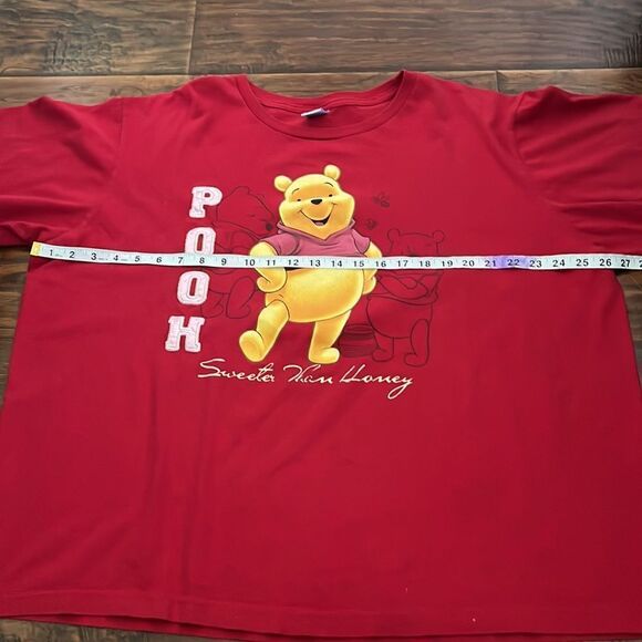 Winnie The Pooh Red Graphic Shirt - Picture 6 of 11
